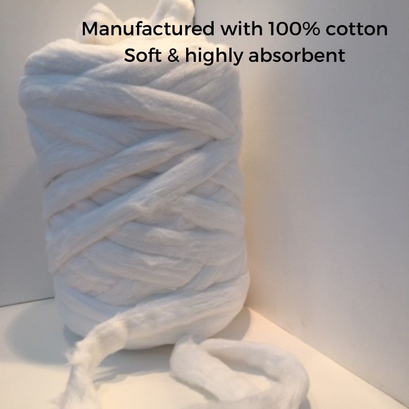 Neck Wool 2lb (900g) 100% Cotton Hairdressing Highly Absorbent Minimum Linting