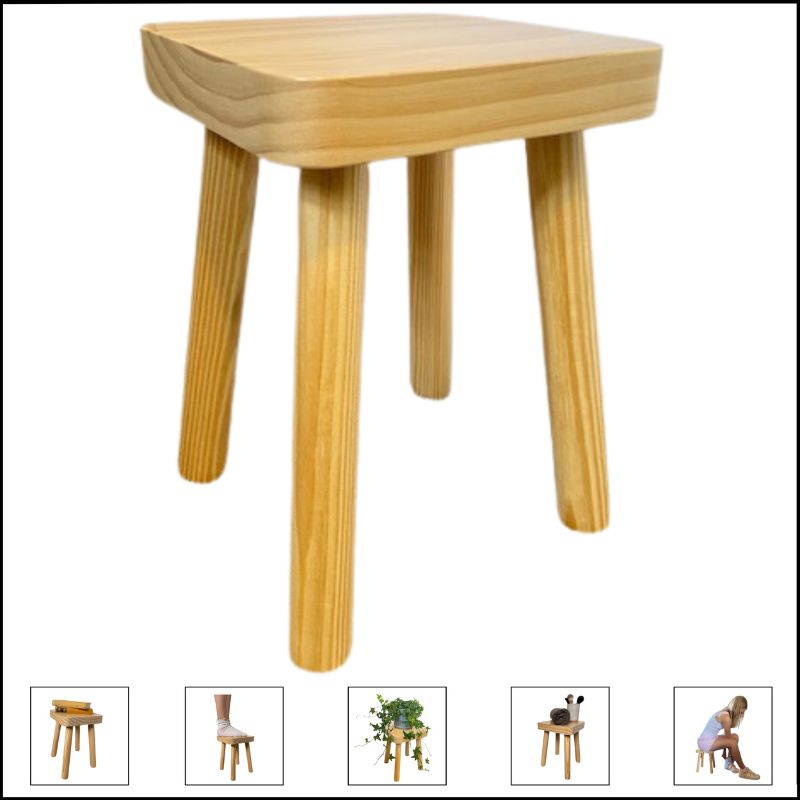 small plant stands indoor uk Large Plant Stand Wooden Table Stool Display Wood Stands Plants Indoor – Evanmore Ltd
