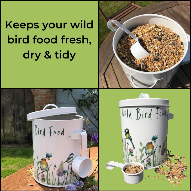 lover gifts for women bird wild bird gifts feed the birds food storage with scoop bits and bobs tin seed tins storage pet
pet food storage tin bird seed containers bird feed storage container fat balls storage bird
bird food bin bird feeding gifts bird food scoop bird food storage bins rodent proof dry bin budgie
gifts gift for bird lovers bird lovers gifts for men bird food tin presents for bird lovers bird