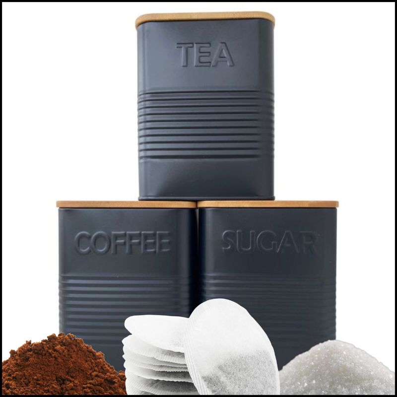 tea coffee sugar canister set canisters and black caddy storage jars & pot jar kitchen bag container sets for the bread bin ceramic containers grey tin airtight caddies biscuit glass ground accessories of 3 bean bowl with lid tins roll holder utensil bins mug tree tools gadgets barrel cutlery utensils pasta spaghetti towel holders cookie paper essentials box white large breadbin kitchen tools & gadgets biscuit barrel cutlery holder kitchen utensils holder pasta storage containers