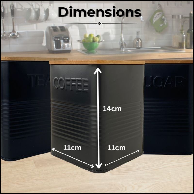 jar black airtight canisters bins for kitchen accessories set canister holder jars containers tins box caddy food lids cake bin metal treats tea coffee sugar bread pasta pot sets ceramic caddies with lid tools spaghetti large breadbin tower russell hobbs typhoon harbour organised wooden removable steel wood bamboo countertop stainless counter top keep fresh breadbins air tight boxes cupboards